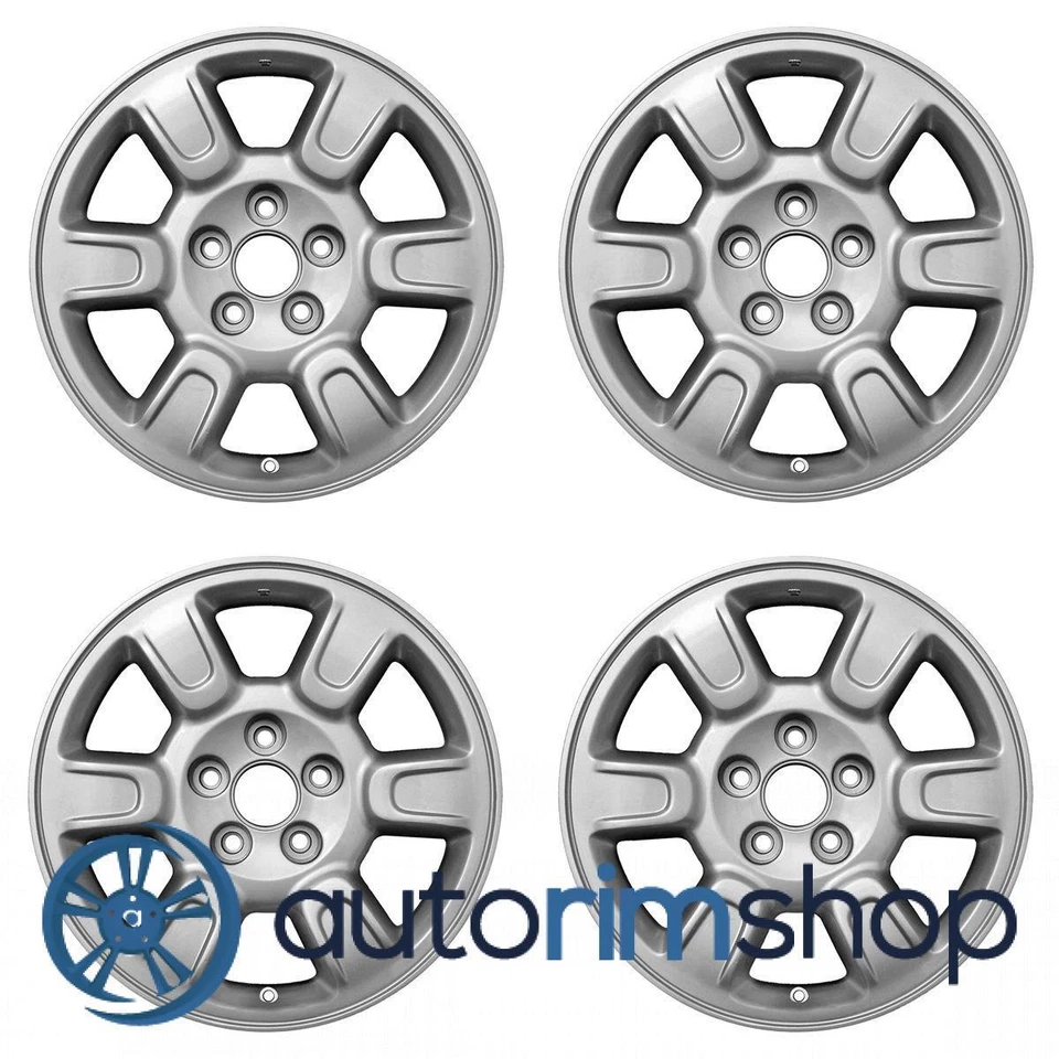 Honda Ridgeline 2008-2013 17" OEM Wheels Rims Full Set Silver - Image 1 of 1