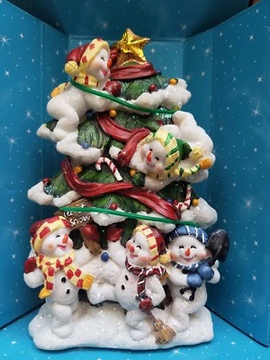 6 OUTLET SANTA CLAUS WALL ADAPTER (SANTA'S POWER) HANDPAINTED CHRISTMAS NIB  - Image 1 of 4