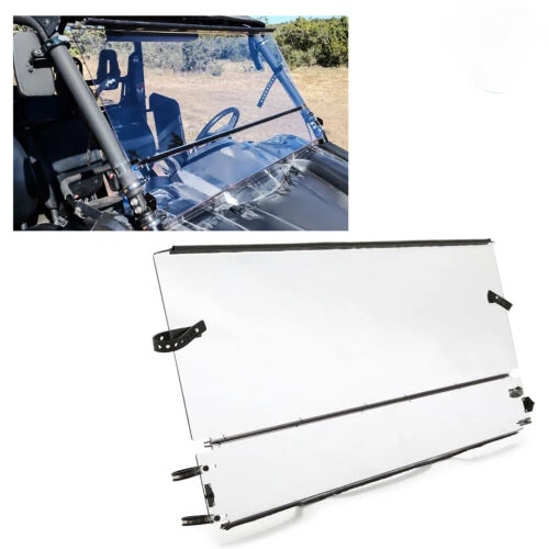 Parabrisas plegable para Yamaha Viking 700 2015-2022 Viking VI 2014-2021 Foto 1 de 4