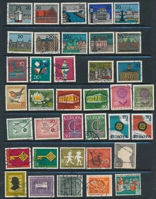 GERMANY 100 DIFFERENT USED - 14 COMPLETE SETS PLUS SINGLE ISSUES - Image 1 of 3