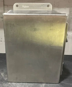 Hoffman custodia montaggio a parete in acciaio inox tipo di custodia - Foto 1 di 5