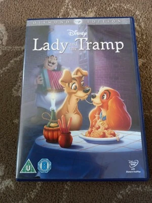 DISNEYS LADY AND THE TRAMP DVD DIAMOND EDITION DISNEY KIDS CARTOON - Image 1 of 2