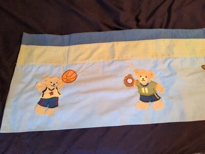 Kidsline PLAY BALL Cenefa Ventana Decorativa--Oso de Peluche/Deportes-Usada Foto 1 de 3