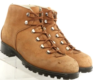 Stivaletti alpinismo vintage Raichle marroni ciottoli 2266 scarpe donna 6 - Foto 1 di 9