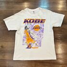 Vintage 00s Los Angeles Lakers Kobe Bryant Dunking Portrait #8 Shirt Large