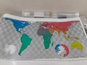Future Mapping Company The World 003 Magnetic Map NEW - Picture 1 of 11