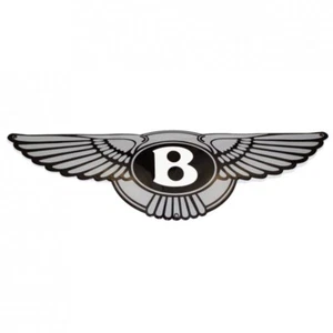 Enamel plaque BENTLEY 25x80cm - 10"x32" WARRANTY-10 years emblem sign logo plate - Picture 1 of 1
