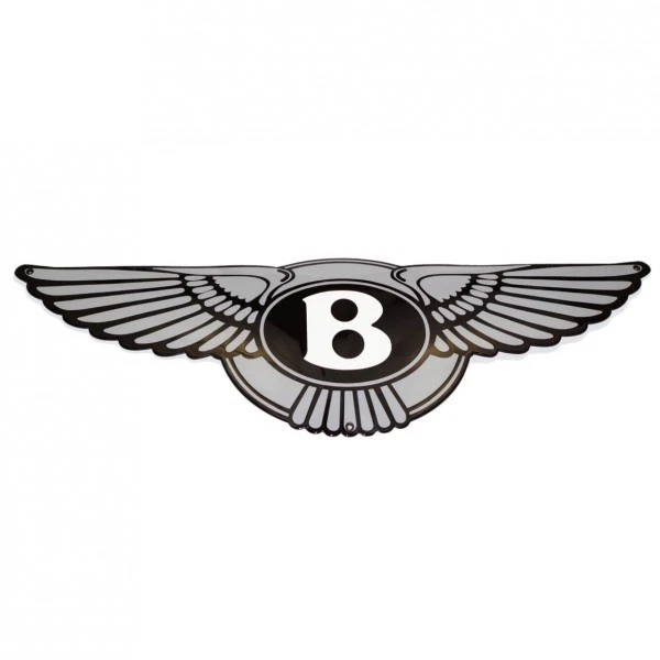 Enamel plaque BENTLEY 25x80cm - 10"x32" WARRANTY-10 years emblem sign logo plate - Image 1 of 1