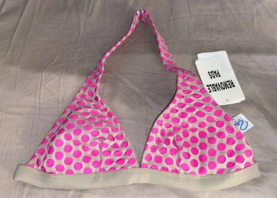 Traje de baño Ritchie con bandas halter traje de baño bikini top 7/8 fucsia (B8) Foto 1 de 2