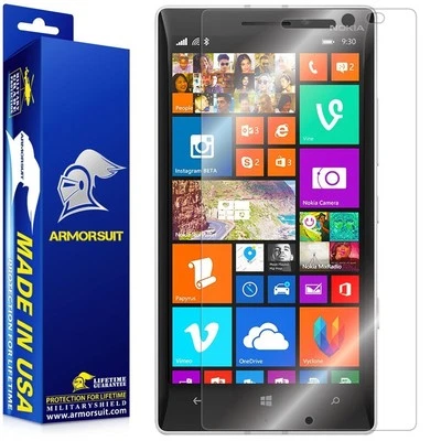 [2 Pack] ArmorSuit MilitaryShield Nokia Lumia 930 HD Film Screen Protector - Image 1 of 4