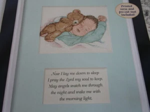 Dimensions #72437 May Angels Watch Over Me Cross Stitch Kit 8 x 10" - Picture 1 of 3