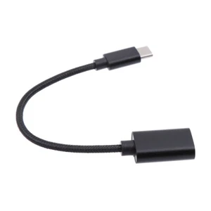 Cable Converter Braided Type-c Male to USB Female Extender Adapter OTG Data Sync - Picture 1 of 12
