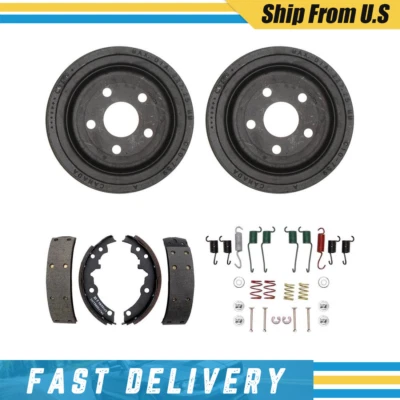 Se adapta a Pontiac Sunbird 1994 tambores traseros zapatas de freno y herrajes kit de resorte Foto 1 de 4
