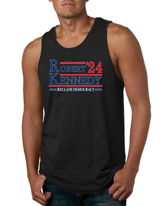Robert F Kennedy Jr Reclaim Democracy American Pride Men Tank Top - Picture 1 of 7