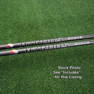Project X HZRDUS Smoke BLACK Driver Shaft 60g/70g 5.5/6.0/6.5 w/Adapter Tip NEW - Picture 1 of 5