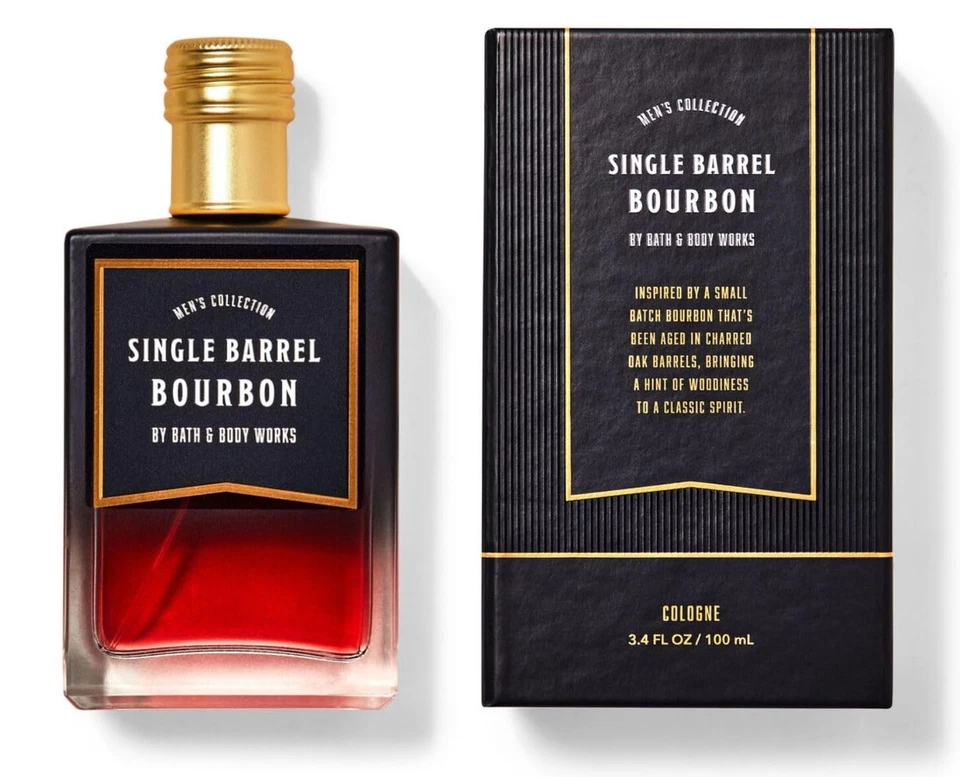 Bath and Body Works Single Barrel Bourbon Cologne for Men | 3.4 Fl Oz | New - Image 1 of 3