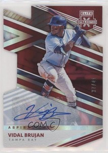 2020 Elite Extra Edition Aspirations Die-Cut Signatures /41 Vidal Brujan Auto