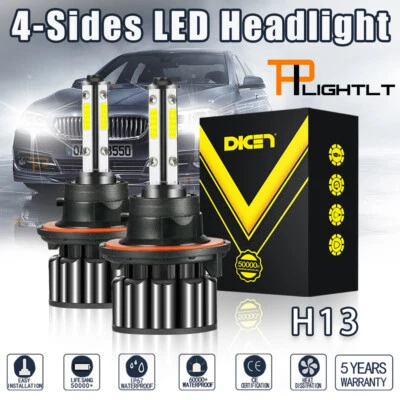 Bombillas de faros LED H13 para Ford F150 2004-2014 F-250 F-350 Super Duty 2005-2020 Foto 1 de 4