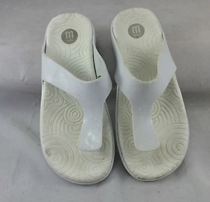 MELISSA WHITE WOMEN JELLY FLIPFLOP THONG RUBBER SZ 37 BRAZIL BEACH SANDALS SHOES - Bild 1 von 8