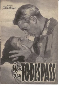 Filmprogramm - Film-Kurier - Western - Über den Todespass - James Stewart - Picture 1 of 1