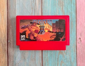 DOOM 2 game cartridge famicom dendy 8 bit 