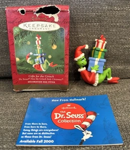 Geschenke für den Grinch Hallmark Dr. Seuss Ornament Wie der Grinch Weihnachten stahl - Bild 1 von 11