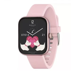 RADLEY S32 Pink Silicone Strap and BlueCase - Picture 1 of 5