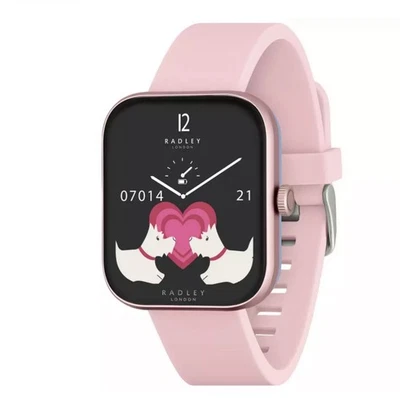 RADLEY S32 Pink Silicone Strap and BlueCase - Image 1 of 4