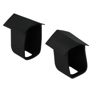 Sleek Black Weatherproof Silicone Covers for Eufy Security Camera 2 Pack - Picture 1 of 12