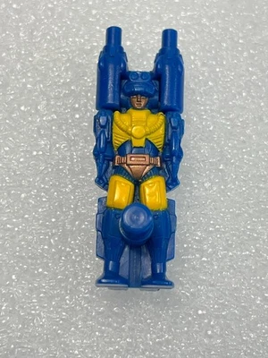 Transformers 1988 G1 Generation 1 Scoop Targetmaster Tracer Figure Blue & Yellow - Image 1 of 2