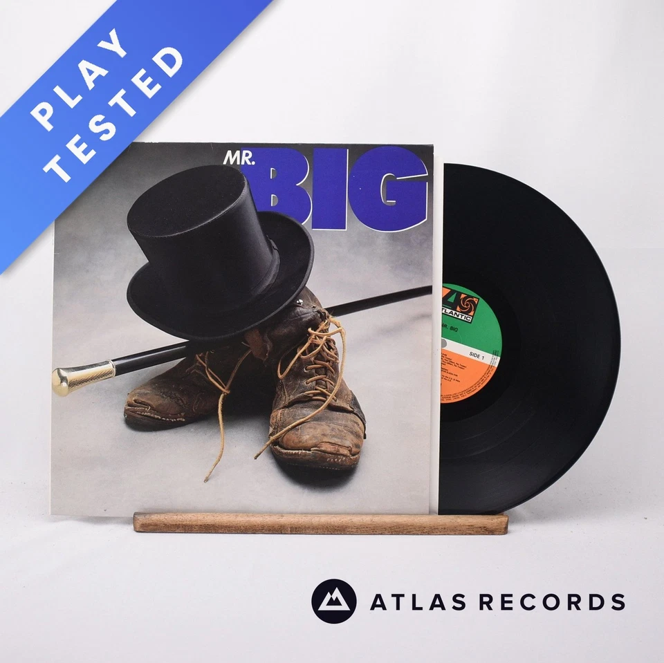 Mr. Big Mr. Big A B LP Album Vinyl Record 1989 781 990-1 Atlantic - EX/EX - Image 1 of 4