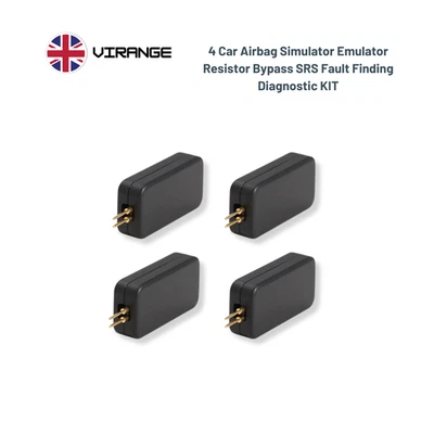 4 Car Airbag Simulator Emulator Resistor Bypass SRS Fault Finding Diagnostic KIT - Image 1 of 4