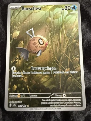 Pokemon Barschwa 198/191 Stürmische Funken Illustration Rare Deutsch NM - Bild 1 von 2