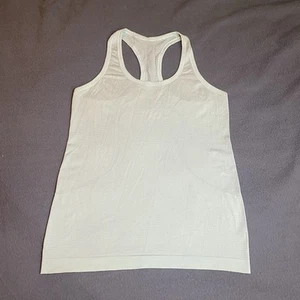 Lululemon Swiftly Tech Tank Top Racerback Womens Sz 6 Green Running Yoga - Picture 1 of 12