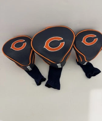 Team Golf NFL Chicago Bears Contour Golf Club Headcovers 3-Pack - Image 1 of 4