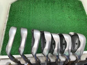 Ping ZING Iron Set 5-9,Pw,Sw 7pc Flex Stiff Karsten 101 Graphite - Picture 1 of 6