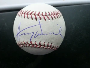 Henry Winkler The Fonz Signed Major League Baseball with case and COA - Picture 1 of 4