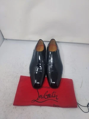 Christian Louboutin EU 43 US 10 PARA HOMBRES NUEVO Greg on Zapato Plano Charol Foto 1 de 4
