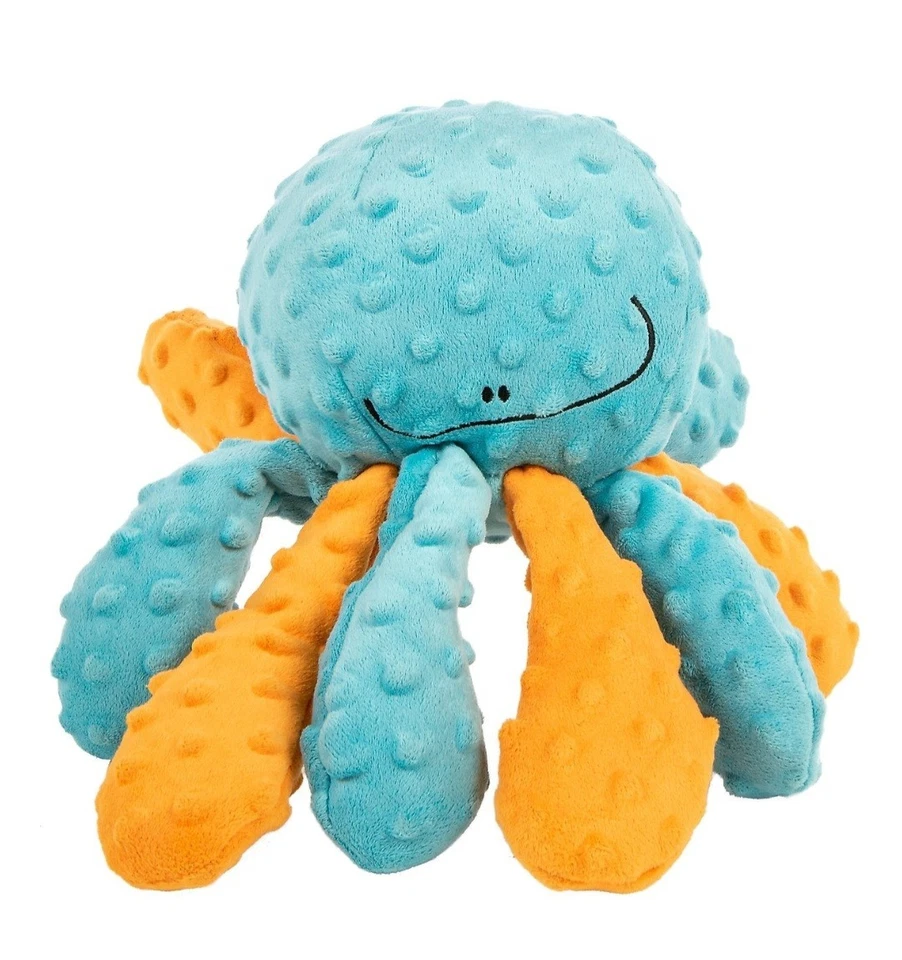 Juguete para perro GoDog Tugs Octopus Squeaker Foto 1 de 1