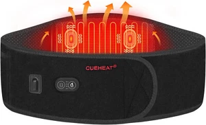 ✅ CUEHEAT Heated Waist Belt, Cordless Back and Belly Heating Massage, Electric ✅ - Picture 1 of 8