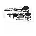 TRD Decals for Tacoma 4x4 Racing Development Sport Off-Road Skull Sticker (Set 2