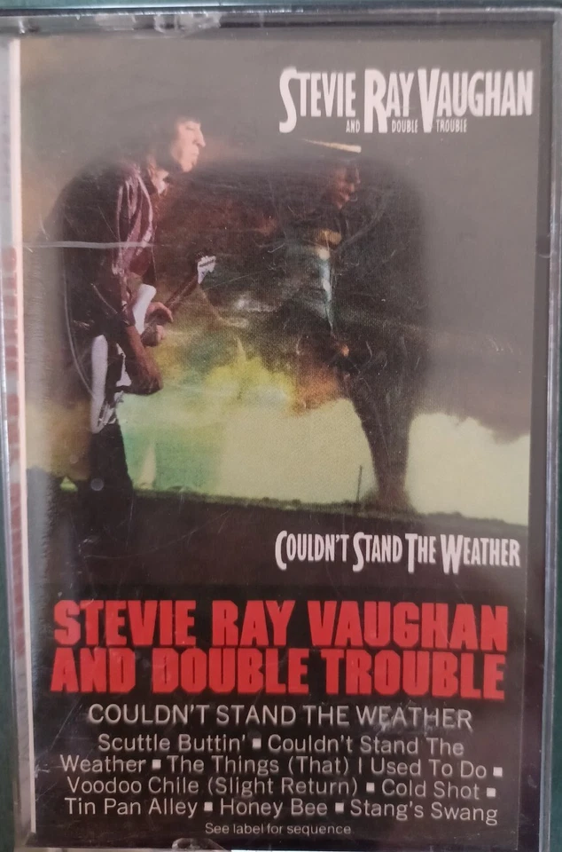 Stevie Ray Vaughan and Double Trouble Couldn't Stand The Weather CASSETTE - Image 1 of 1