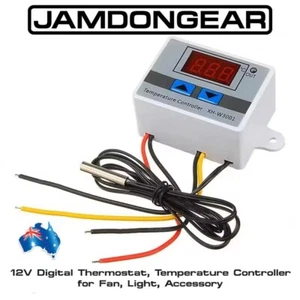 Termostato Digital 12V, Controlador de Temperatura para Ventilador, Luz, Accesorio - Imagen 1 de 3