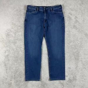 34 Heritage Jeans Mens 38x30 Blue Charisma Straight Comfort Medium Wash Denim - Picture 1 of 14
