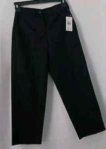 Girl's Volcom Black Flat Front Logo Whawhat Chino Pant Sz.10 $52 . 00 - Picture 1 of 7