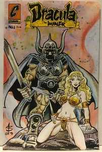 Dracula the Impaler #1 Comic 1991 - Comax Comics - Supernatural - Picture 1 of 1
