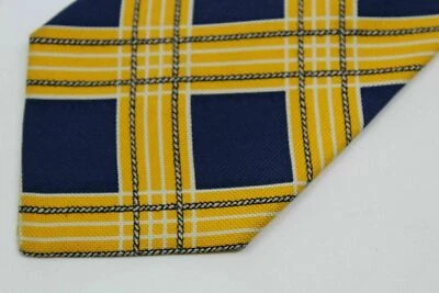 Gravata masculina de seda CHURCH'S feita na Inglaterra - Imagem 1 de 4