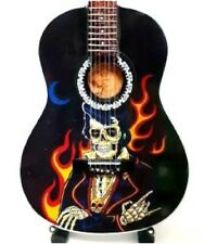 Miniaturowa gitara z motywem Rockabilly (sprzedawca z Wielkiej Brytanii) Hotrods / Teddy Boys