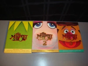 The Muppets Show TV Series Seasons 1 2 3 DVD Lot Family Kids Children - Picture 1 of 9