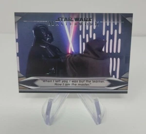 Masterwork #WDS-2 When I Left You, I Was But The Learner. Now I Am The Master. - Picture 1 of 2